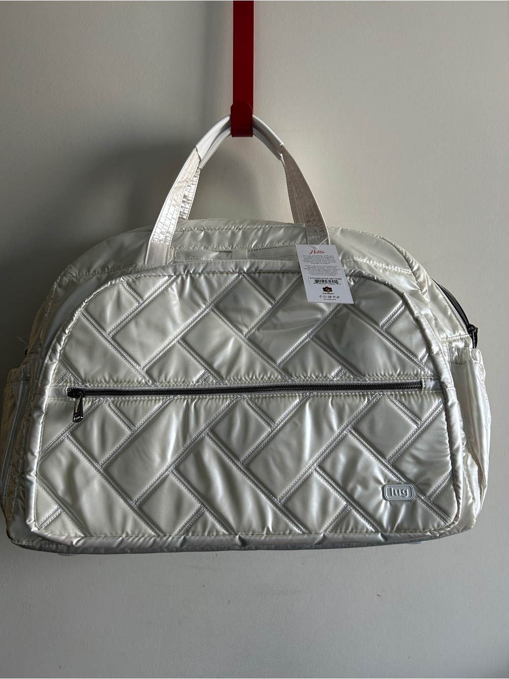 LUG STEAMBOAT SE DUFFLE METALLIC DIAMOND NWT